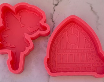 Fairy Bath Bomb Mold Hybrid - Fairy Mold, Fairy House Mold