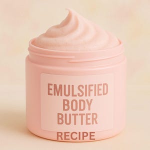 Emulsified Body Butter RECIPE by The Soap Chef