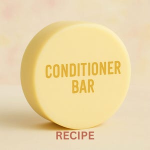 Solid Hair Conditioner RECIPE by The Soap Chef