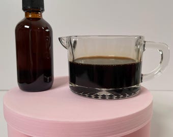 Green Coffee Herbal Extract for Skincare Cosmetic Formulation Cosmetics - 2 ounce Amber Bottle - FREE Shipping