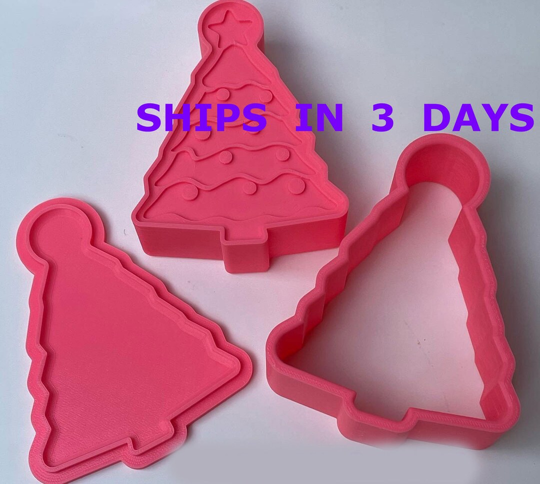 Christmas Tree Bath Bomb Mold Etsy