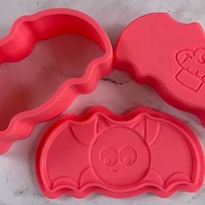 Kawaii Bat Bath Bomb Molds for Halloween