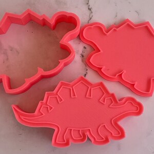 Stegosaurus Dinosaur Bath Bomb Mold