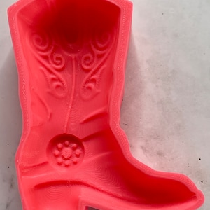 Womens Cowboy Boot Hybrid Bath Bomb Mold Womens Cowboy Hat Bath Bomb Mold Women Cowboy Boot