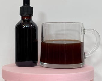 Cacao Herbal Extract for Skincare Cosmetic Formulation Cosmetics - 2 ounce Amber Bottle - FREE Shipping