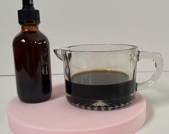 Green Tea Herbal Extract for Skincare Cosmetic Formulation Cosmetics - 2 ounce Amber Bottle - FREE Shipping