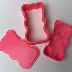 Gummy Bear Molds Candy Molds - Large Gummy Molds 1 Inch Bear Chocolate Molds  Sil