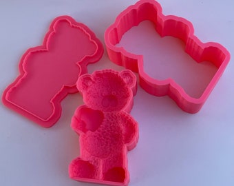 Teddy Bear Love Bath Bomb Mold