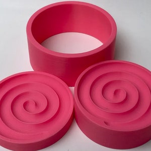 Spiral Lollipop Bath Bomb Mold