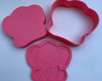Baby Elephant Bath Bomb Mold
