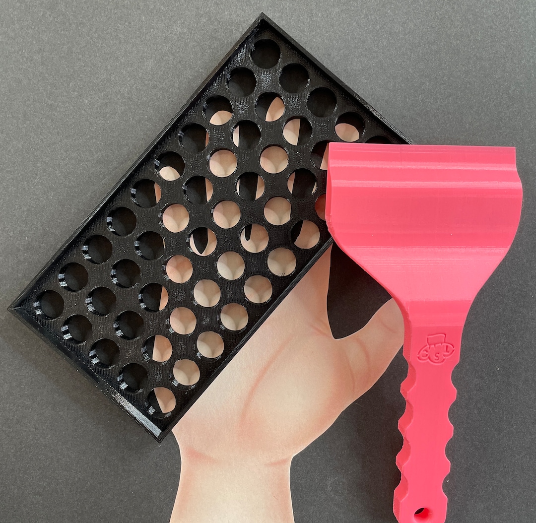 Lip Balm Filling Tray With Scraper - Etsy