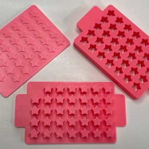 34 Cavity 1/2&quot; Micro Mini Star Embed Confetti Bath Bomb Mold