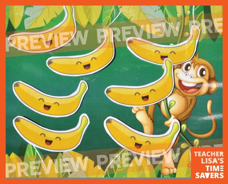 VIPKid Bananas For Monkey Reward Etsy