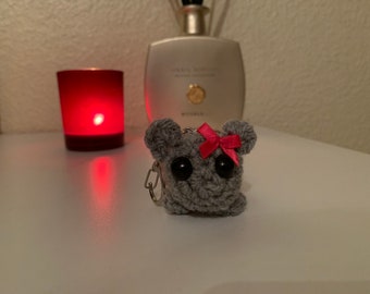 Amigurumi, Sad Hamster, Handmade