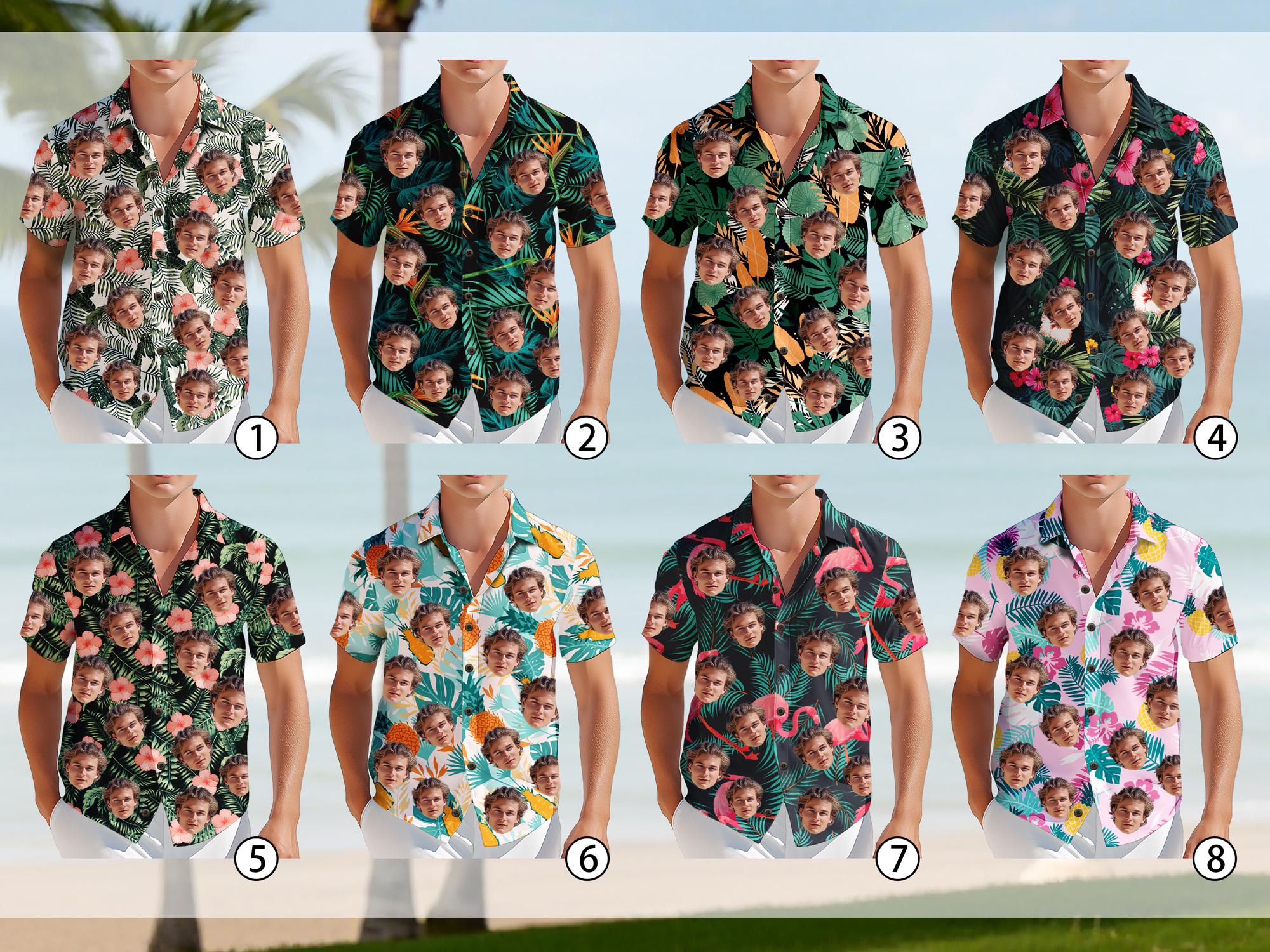 Discover Personalized Hawaiian Shirt with Photo, Custom Hawaiian Shirt