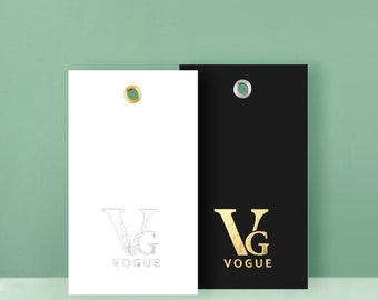 Etichette personalizzate con lamina d'oro/argento, Etichette resistenti con occhiello, Etichette personalizzate con cordoncini, Etichette per affari/matrimonio/regalo/doccia