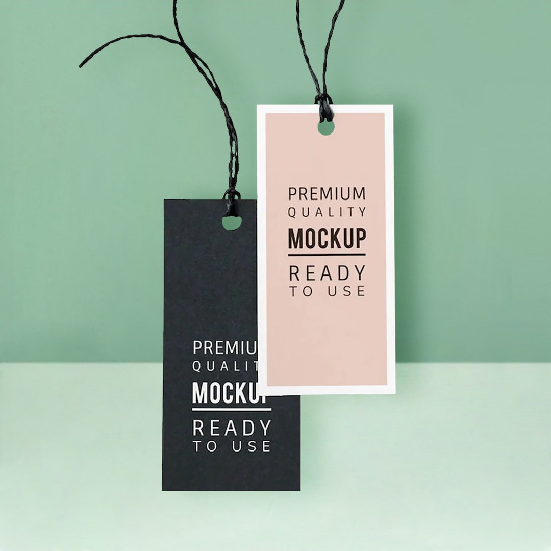 Perfect Tags Design Custom Hang Tags in 2''x3.5'', Personalized Gift Tags, Custom Design ...