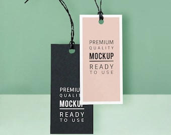Custom Hang Tags in 2''x3.5'', Personalized Gift Tags, Custom Design Gift Tags, Personalized Hang Tags, Printed Business Tags with Strings
