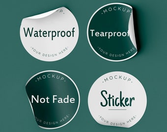 Aangepaste bedankstickers, afgeronde labels met je logo, gepersonaliseerde stickers, ronde bedanklabels, aangepaste labels voor verpakking, feestjes