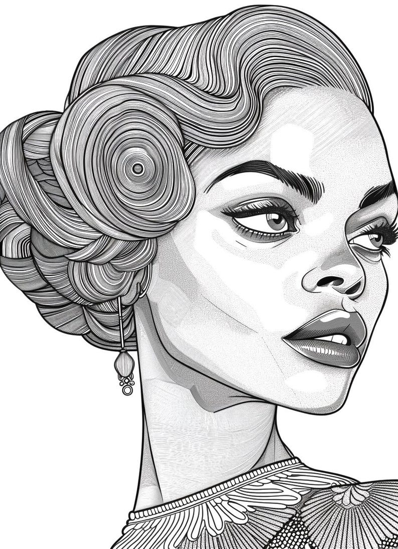 90-s-black-woman-hairstyles-coloring-pages-adult-coloring-book