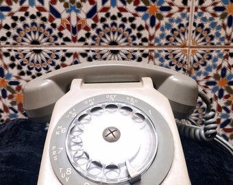 Vintage 1977 Paris Made Telefon - Voll funktionsfähig