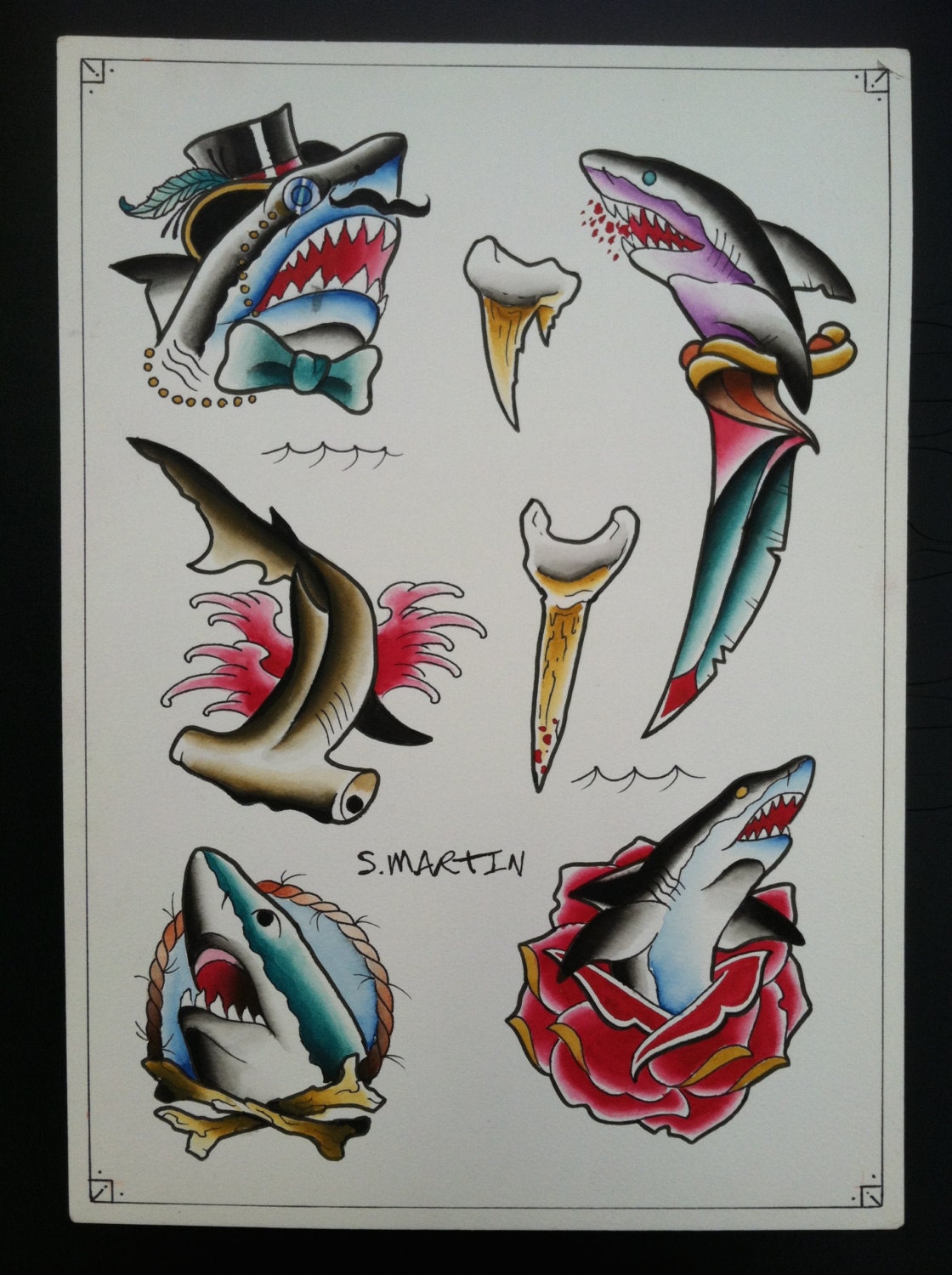 The symbology of shark tattoos  Tattoo Life