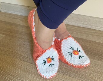 Turkish Embroidered Handmade Booties | Premium Booties | Best Gift Idea | Turkish Culture | Rare Item