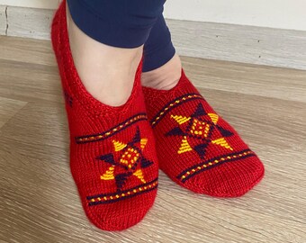 Turkish Embroidered Handmade Booties | Premium Quality Booties | Best Gifts | Turkish Culture | Rare Item