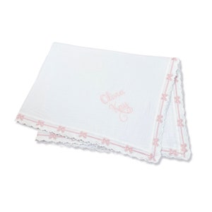 Winn & William Bitty Bows Baby Blanket