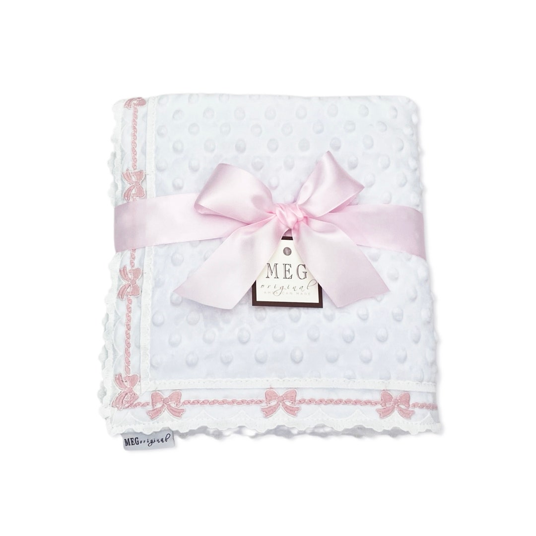 Bows Minky Blanket main image 1