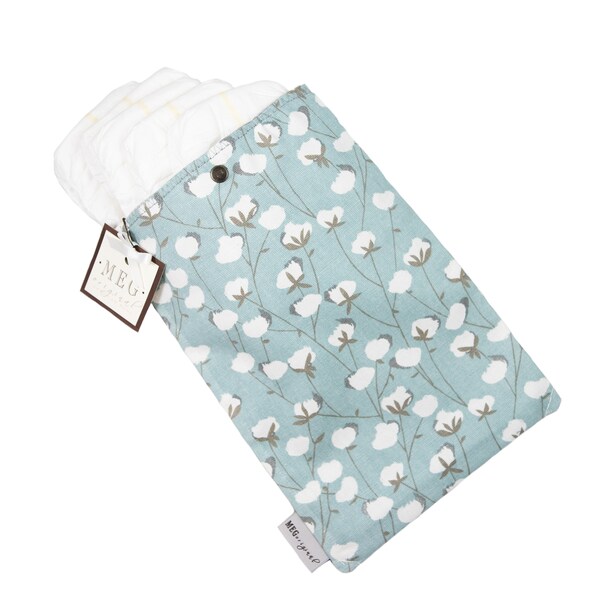 CLEARANCE - Cotton Blossom Baby Couches et lingettes Pochette / Support - DERNIER