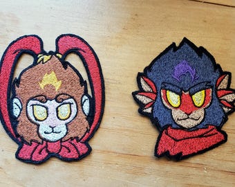 Monkie Patches Sun&Moon Set