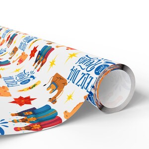 Feliz Día de Reyes Wrapping Paper | Three Kings Day Gift Wrap | Reyes Magos Holiday Paper | Puerto Rico Christmas Gift Wrap Roll image 6