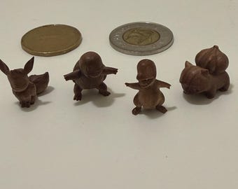 Handcrafted Wooden Beads – Minimalist Pokemon-Inspired Bead, Single Bead, Wooden bead for Bracelet