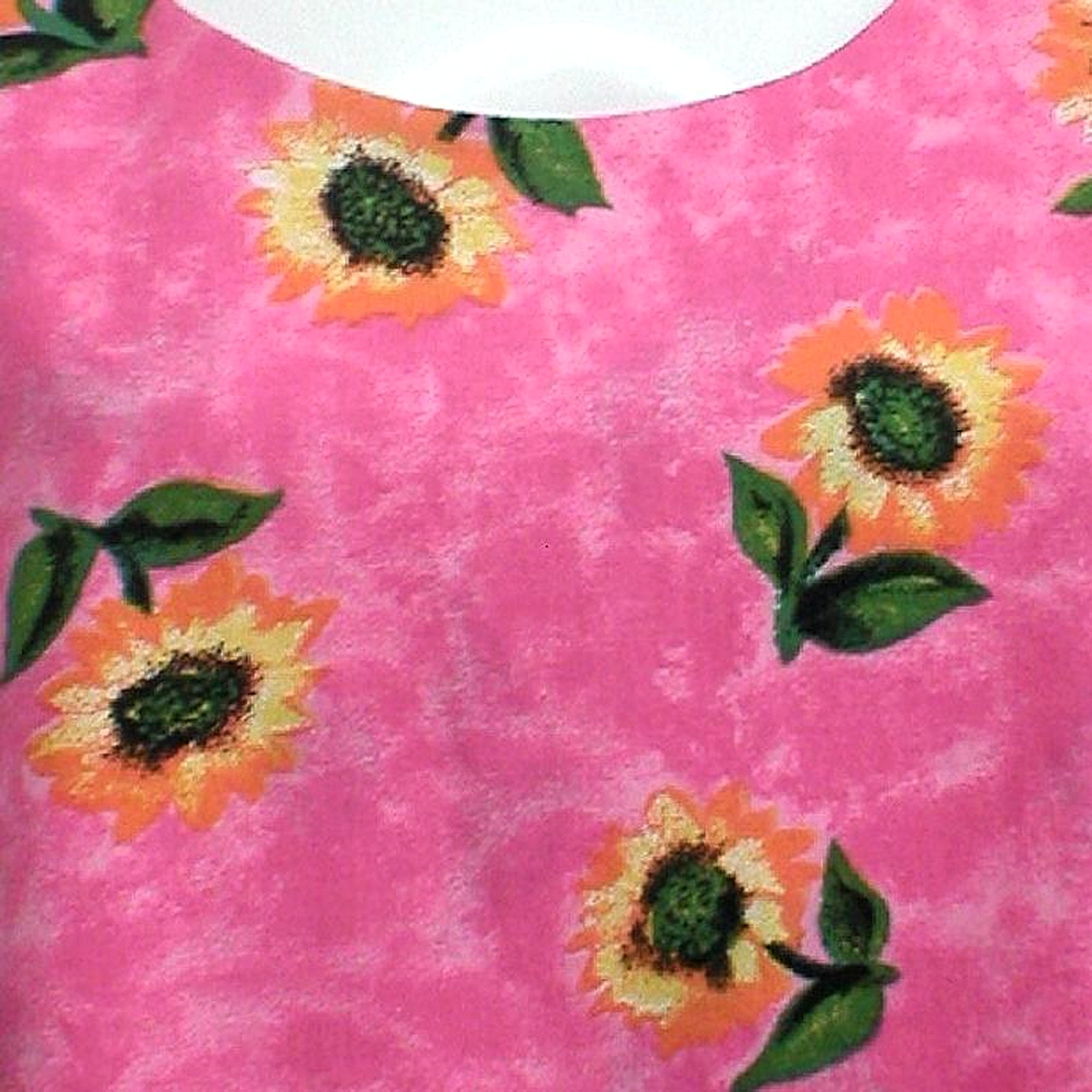 Sunflowers in Pink - Sleeveless Top main image 0