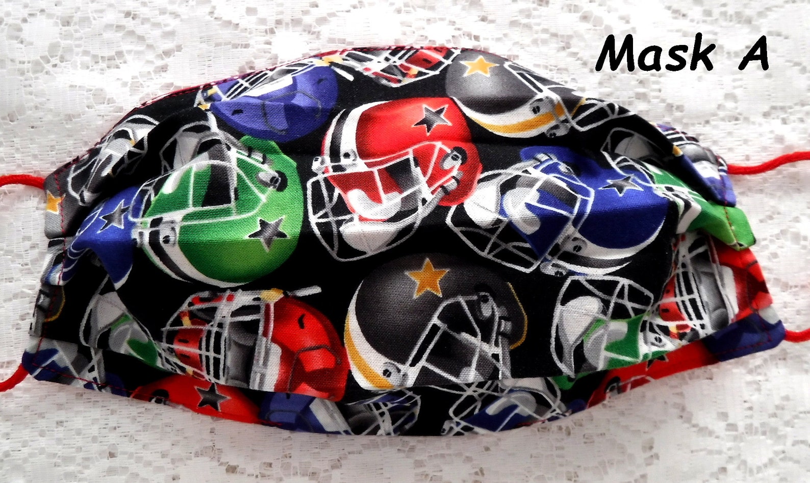 Football Helmet Face Mask Red Blue Green Black Helmet Face Mask Adult