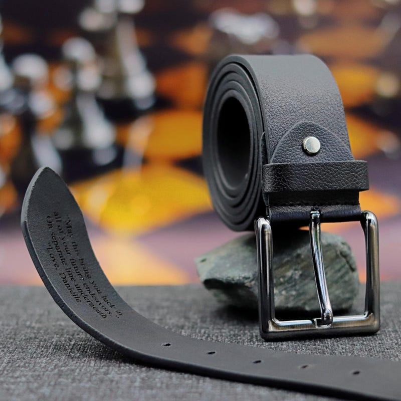 Leather Belt in Unique