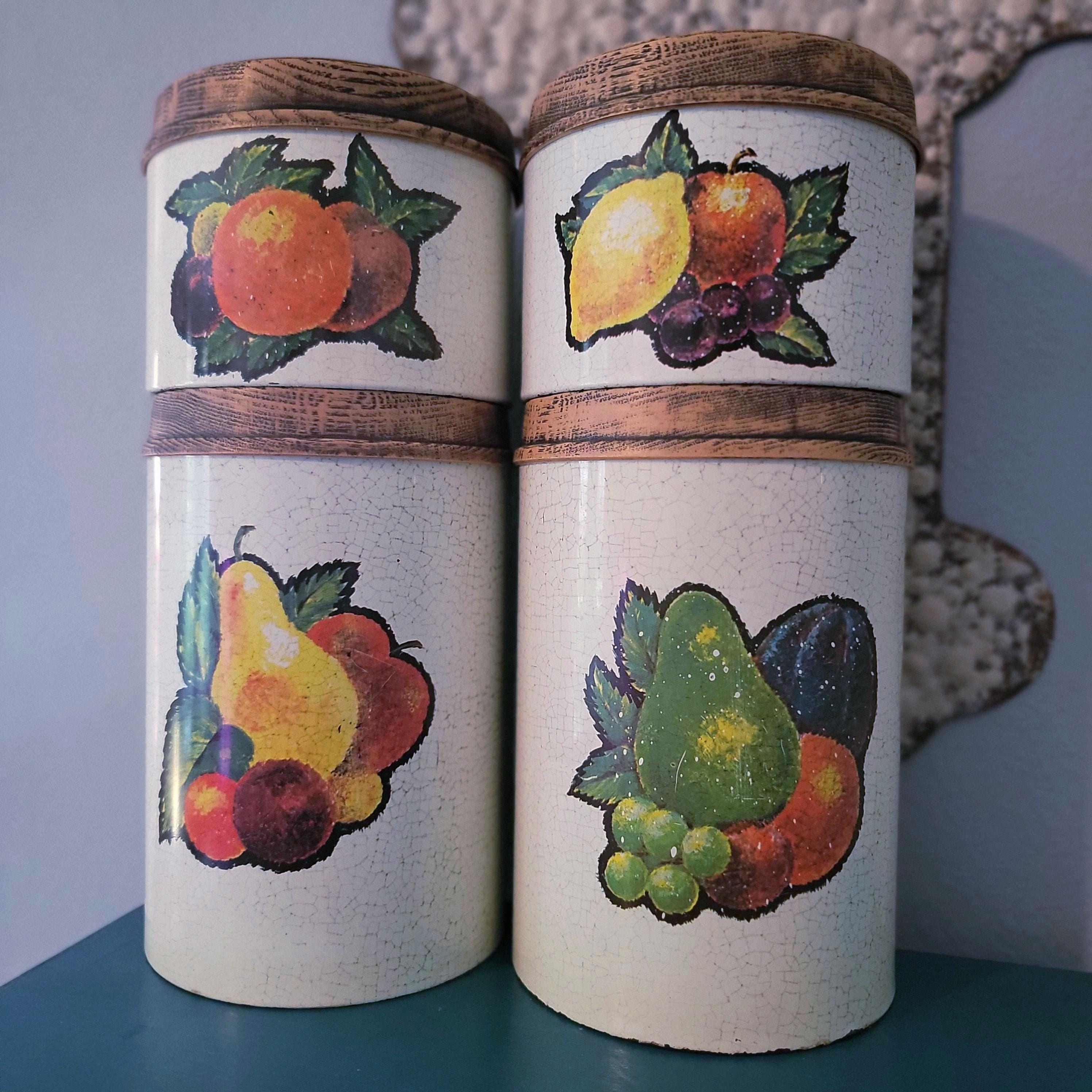 Cheinco キャニスター缶 アメリカンヴィンテージ Vintage Cheinco Canister - Etsy