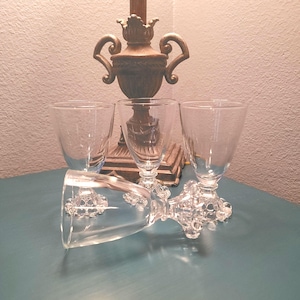 Set of 4 Vintage Berwick Boopie Glasses