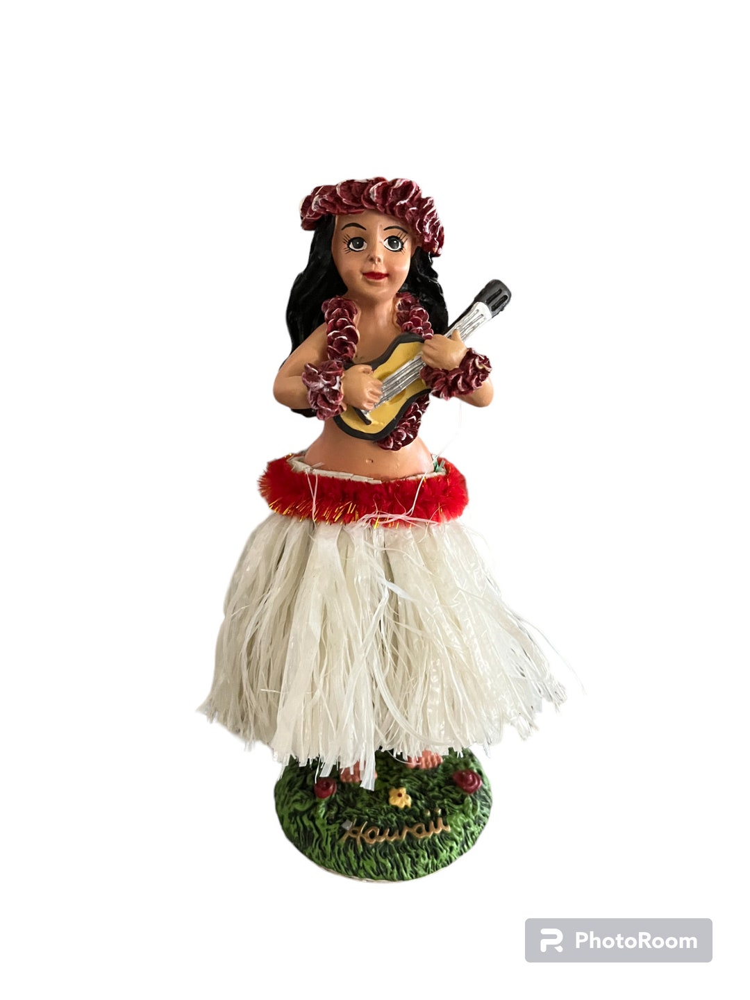 Vintage Dashboard Hula Girl Hawaii Ukelele Etsy