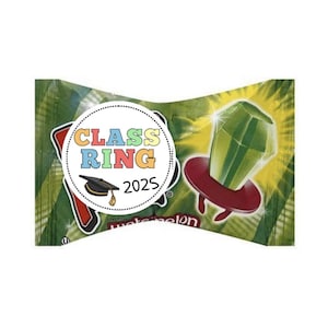 Class Ring Pop Sticker Template: Class of 2025 (Digital Download)