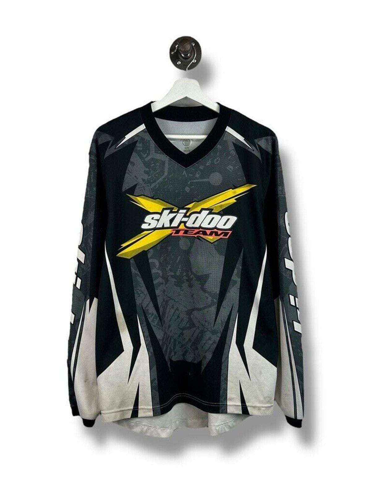 Vintage Rotax Bombardier Long Sleeve Heather Colorblock Performance Tee Vintage Rotax Bombardier Long Sleeve Heather Colorblock Performance Tee
