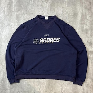 ビンテージ バッファロー セイバーズ NHL グラフィック スペルアウト 