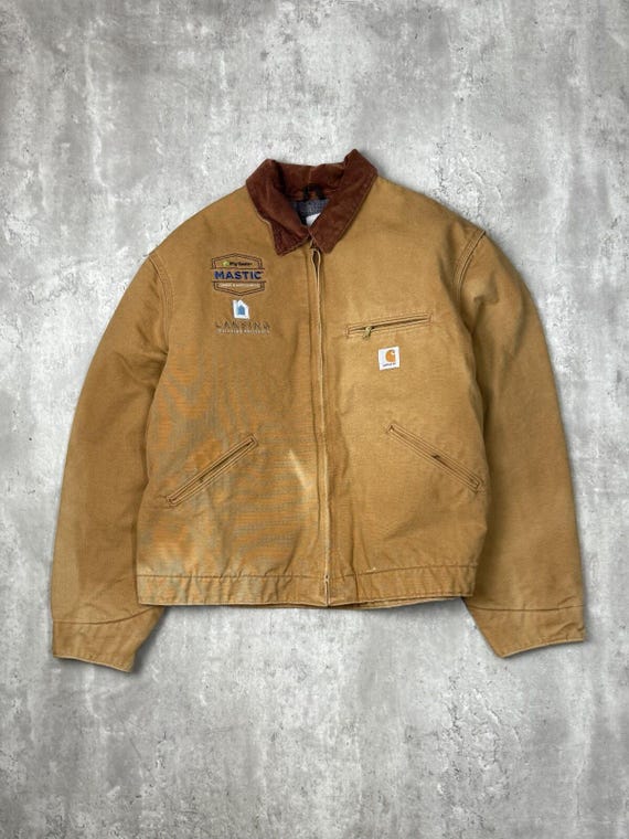 90年代ヴィンテージ カーハート ブランケット裏地 キャンバス ワーク