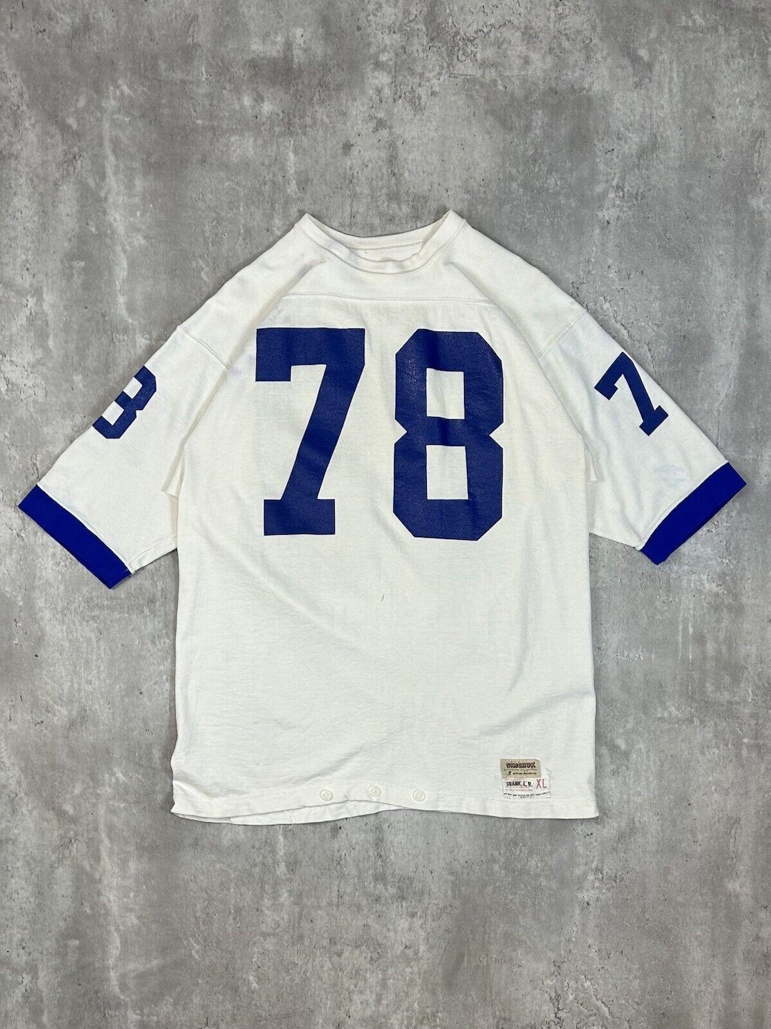 シャツ 50s~ Football T Champion/50/50 Football T-Shirt（チャンピオン フットボールTシャツ