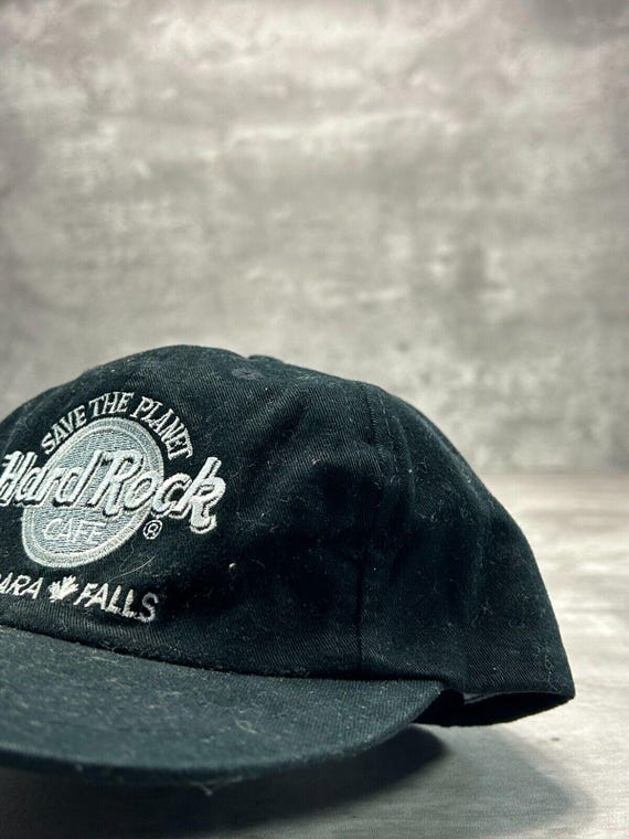 Vintage Hard Rock Cafe Niagra Fall Destination Spell Out Snapback