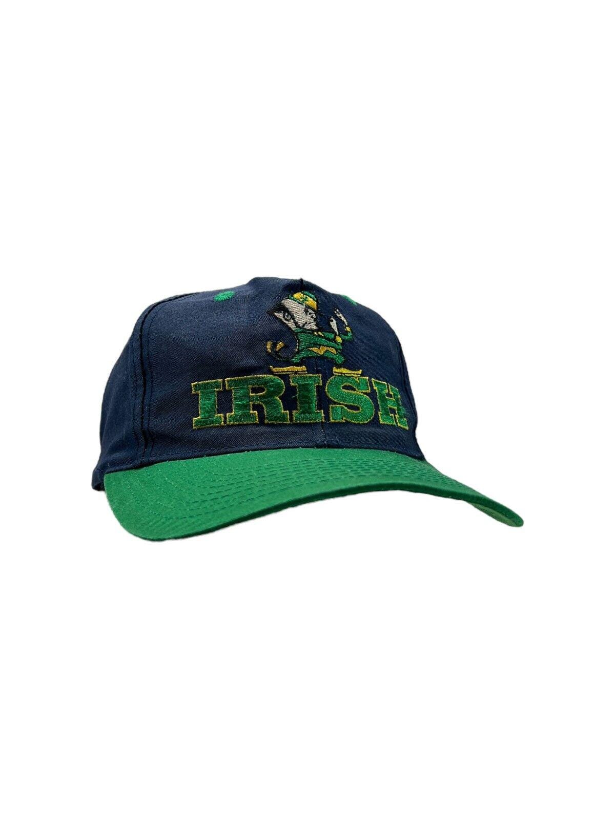 Vintage 90s Notre Dame Fighting Irish NCAA Embroidered Strapback