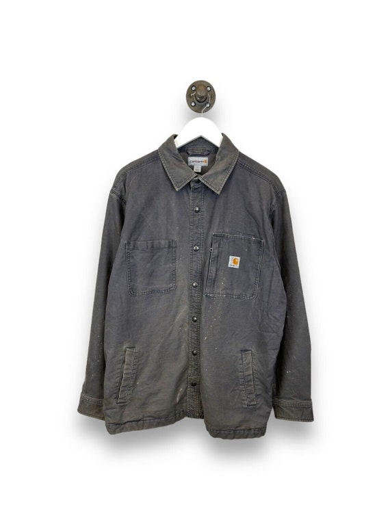 Vintage Carhartt Double Pocket Long Sleeve Over Co