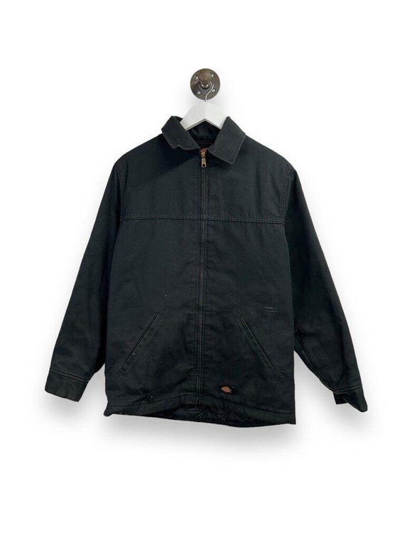 Dickies Quilted Lined Canvas Workwear Detroit Style Full Zip Jacket Size Large Etsy Denmark