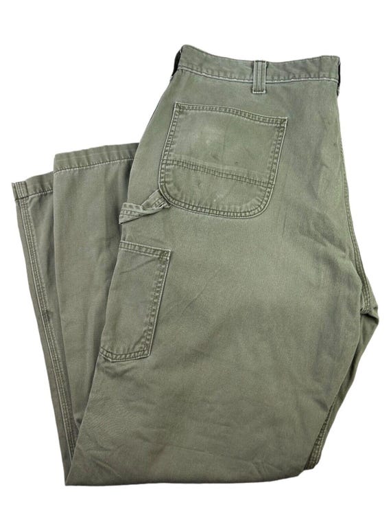 00s carhartt painter pants 38×32 mexico Carhartt Made in Mexico Dark brown Hot Painter pants 38